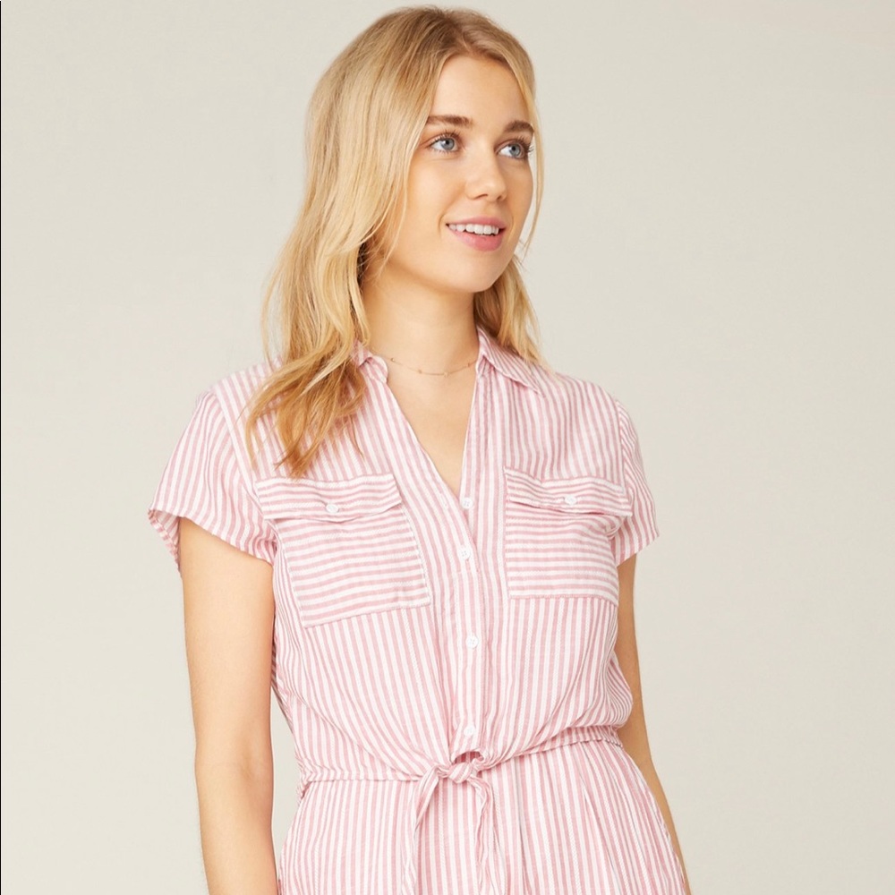 JACK by BB DAKOTA Striped Shirt Dress